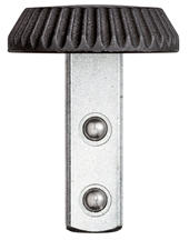 Verbindungsvierkant 1/4" mit Knopf 33 mm - 3301221