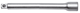 Socket wrench extension 1/4" length 100 mm - 3300141 (1) (Thumbnail)