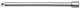 Socket wrench extension 1/4" length 150 mm - 3300142 (1) (Thumbnail)