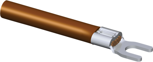 Module insert for uninsulated cable lugs 4/6/10 - 1830570 (5)