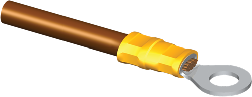 Module insert for insulated cable lugs 0.5-1.5/1.5-2.5 - 1830562 (9)