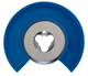 Pressure plate with locking and protective insert, size 2A - 3276279 (1) (Thumbnail)