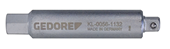 Halter für Steckschlüsseleinsätze, 1/4" - 3401340