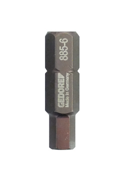 Screwdriver Bit Socket, 6mm (waf) - 3401057 (1)
