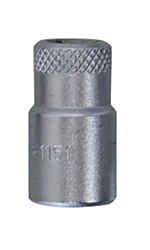 Steckschlüsseleinsatz, 2-kant, 6 mm - 3401413