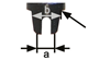 Spreading tool, adjustable, with wedge No. 1 + 2 + 4 + 5 - 3269396 (5) (Thumbnail)