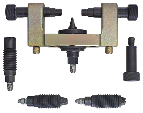 Spreading tool, adjustable, with wedge No. 1 + 2 + 4 + 5 - 3269396 (3)