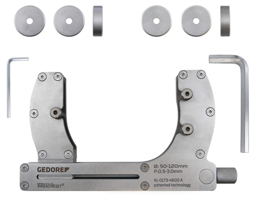 Thread restoration tool set, right/left thread (M50-M120x1.5) - 3436217 (5)