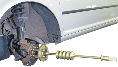 Impact puller (4.8 kg) with adapter 2¼"-14 UNS to M18 - 1855859 (2)