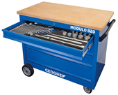 Rollwerkbank mit Sortiment "NFZ Achse" - 3425835