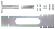 Mounting kit, KL-5501 B, Modulo / wall, adjustable - 3461068 (1) (Thumbnail)