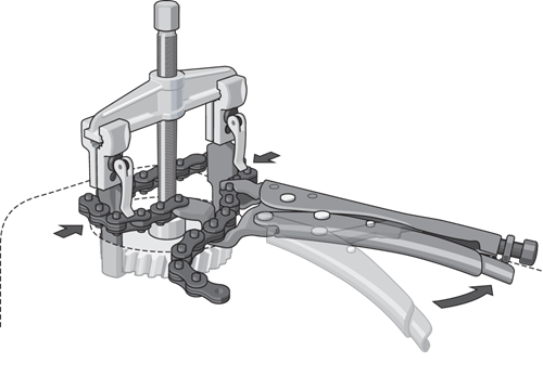 Chain grip wrench - 2307227 (3)