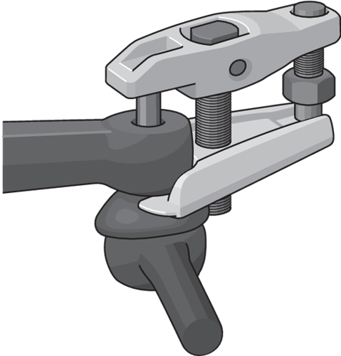 Universal ball joint puller 85x32 mm - 8030810 (2)