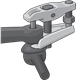Universal ball joint puller 85x32 mm - 8030810 (2) (Thumbnail)