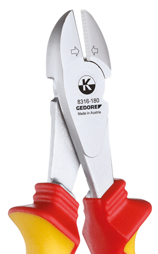 VDE power side cutters with casing insulation 180 mm - 1550993 (4)
