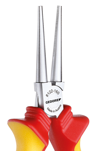 VDE round-nose pliers with casing insulation 160 mm - 1552104 (4)