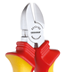 VDE side cutters with casing insulation 160 mm - 1552163 (3) (Thumbnail)