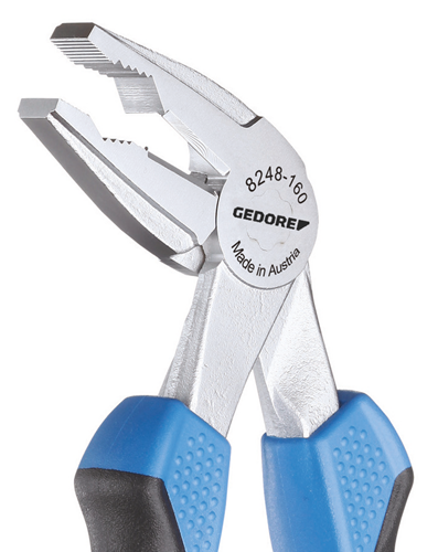 Combination pliers, angled, 2-component handle, 160 mm - 2276585 (4)