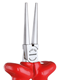 VDE Round nose pliers with VDE dipped insulation - 6717110 (4) (Thumbnail)
