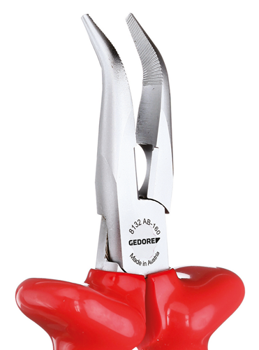 VDE needle-nose pliers with immersion insulation 160 mm - 6721730 (4)