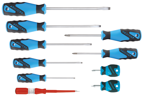3C-Screwdriver set 10 pieces IS 3-8 PH 1-2 - 1482343 (1)