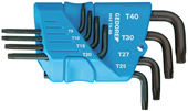 Winkelschraubendreher-Satz im Halter 8-teilig TX T9-T40 - 1531425