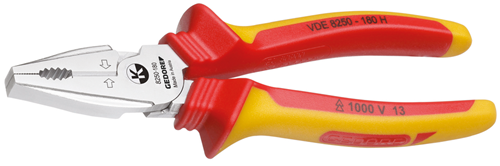 VDE power combination pliers with sleeve insulation 160 mm - 1550942 (2)