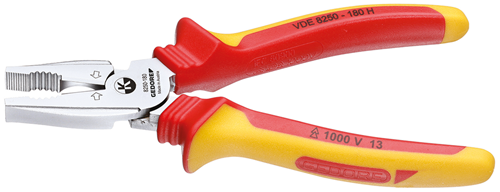 VDE power combination pliers with sleeve insulation 160 mm - 1550942 (3)