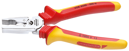 VDE power combination pliers with sleeve insulation 200 mm - 1550969 (3)