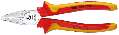 VDE power combination pliers with sleeve insulation 200 mm - 1550969 (1)