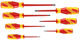 VDE screwdriver set, 7 pieces, slotted 2.5-6.5 PH 0-2 - 1616048 (1) (Thumbnail)