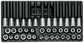 Schraubendrehereinsätze 3/8" 1/3 ES-Modul - 1640860