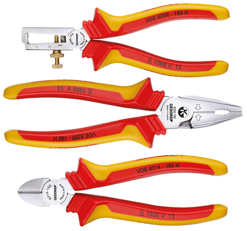 VDE pliers set in L-BOXX Mini, 3 pieces - 1708244 (1)