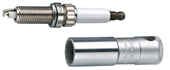 Zündkerzeneinsatz mit Haltefeder 3/8" 14 mm - 1793586