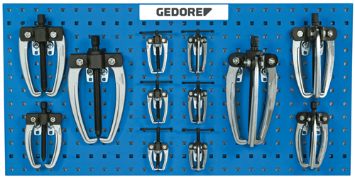 Puller set on perforated wall, 12 pieces - 1824007 (1)