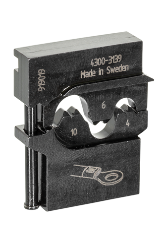 Module insert for uninsulated cable lugs 4/6/10 - 1830570 (3)