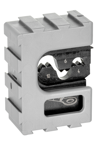 Module insert for uninsulated cable lugs 4/6/10 - 1830570 (4)