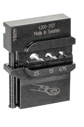 Module insert for uninsulated cable lugs 0.5-2.5/4-6 - 1830597 (5)