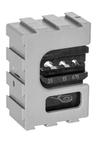 Module insert for uninsulated cable lugs 0.5-2.5/4-6 - 1830597 (7)