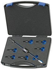 Gewindeadapter-Satz mit Gleithammer 200 g 7-teilig - 1936549
