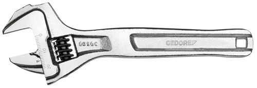 Adjustable spanner 10" chrome plated - 2170973 (1)