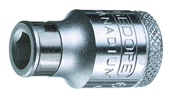 Bit-Adapter 1/4" 6-kant x 3/8" 4-kant - 1973312