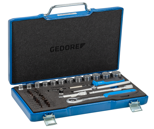 Socket wrench set 3/8" 40 pieces IN-IS-PH-PZ-TX-XZN - 1973347 (2)