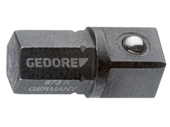 Einsatzhalter 1/4" 6-kant - 1/4" 4-kant kurz - 2000245