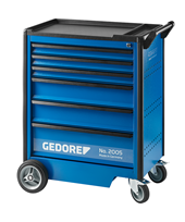 Werkzeugwagen mit 6 Schubladen - 2003546