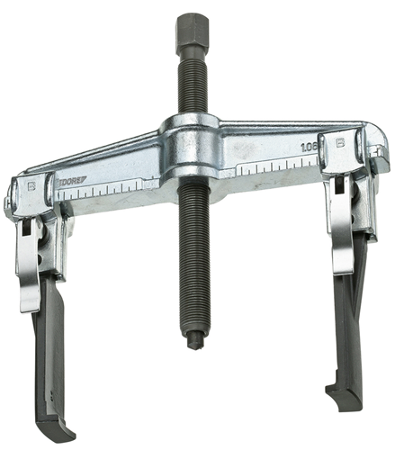 Quick-release puller with 2 arms with slim hooks 160x150 mm - 2015722 (1)