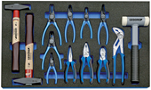 Werkzeugsortiment in Check-Tool-Modul 13-teilig - 2016303