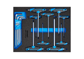 Off-Set screwdriver-Set in Check-Tool-Module 17 pieces - 2016540