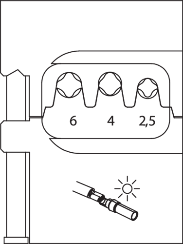Module insert for Solarlok - 2078082 (1)