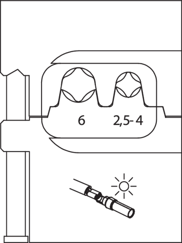 Module insert for Multi Contact MC3 - 2078090 (1)